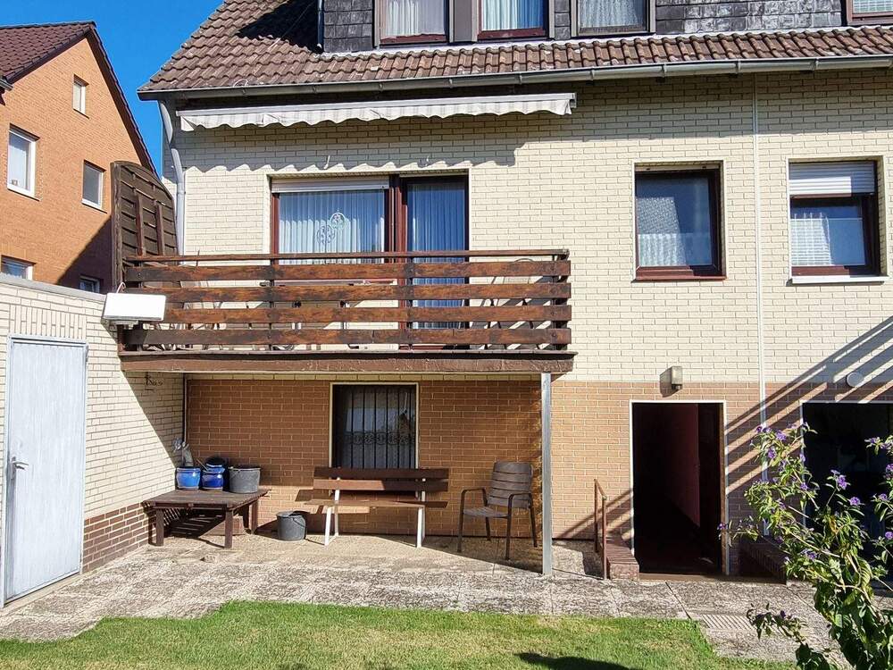 Hausansicht vom Garten