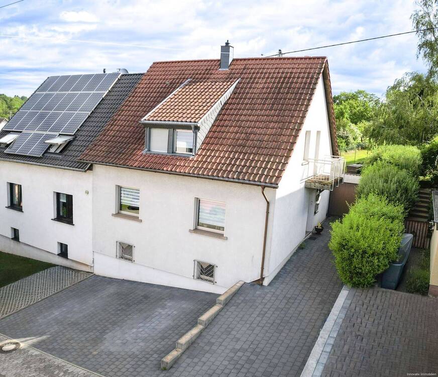 Thumbnail-Gepflegtes Einfamilienhaus in ruhiger Sackgasse und im Grünen gelegen