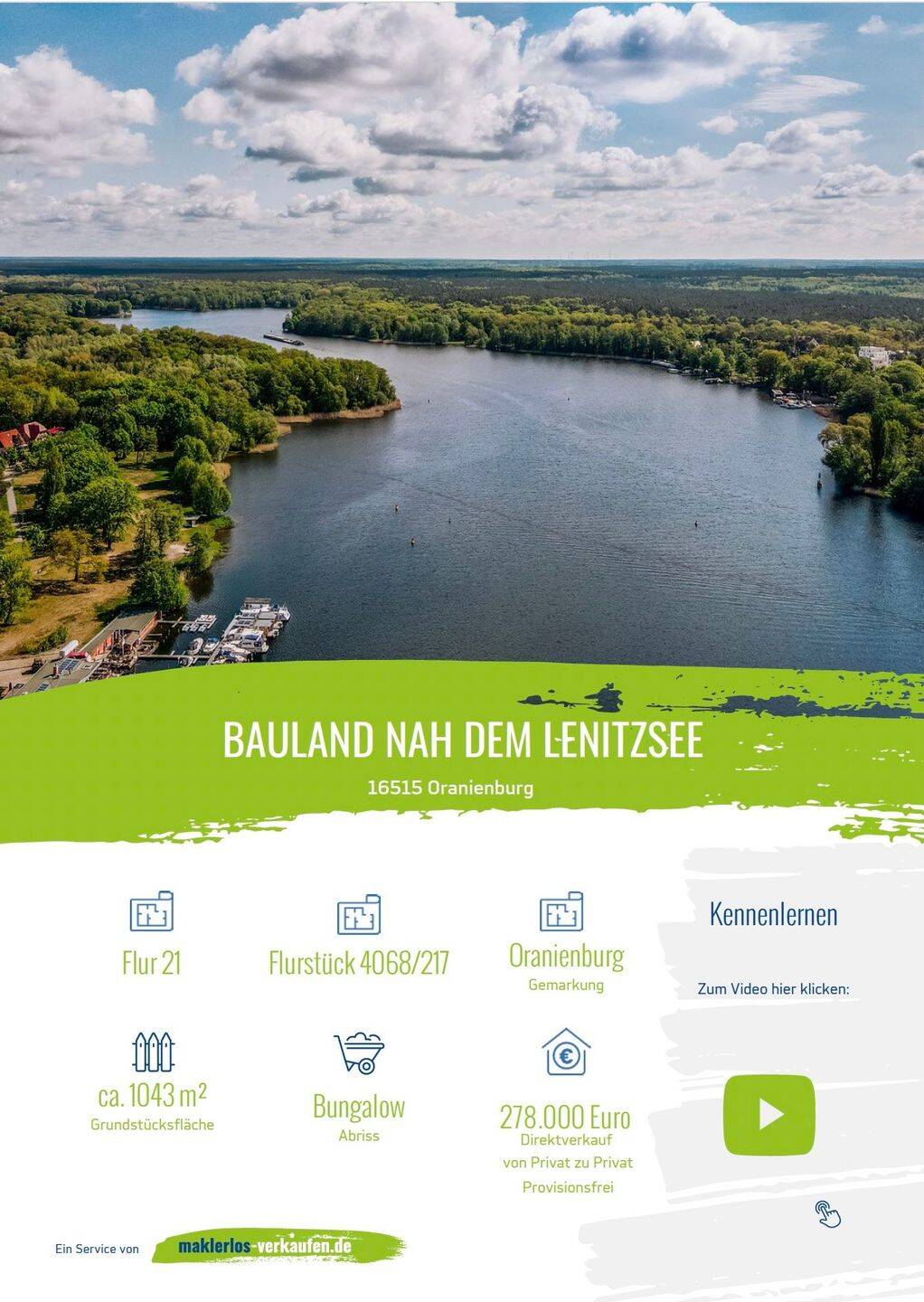 Thumbnail-0 % Provision + Bauland in Oranienburg + Top Lage