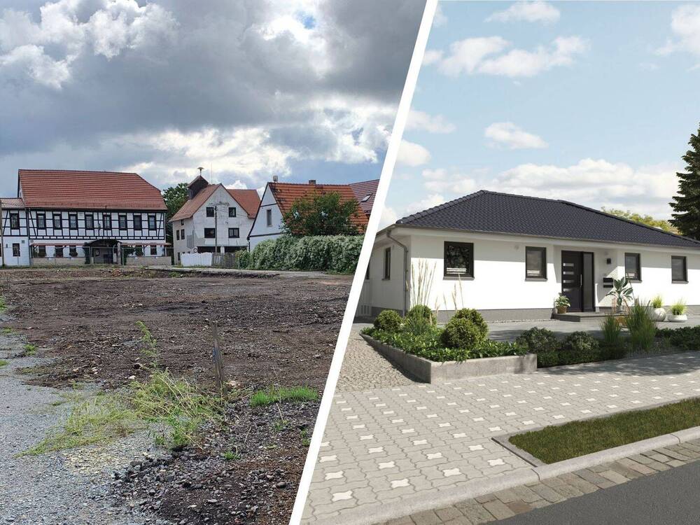 Thumbnail-Der Bungalow mit der charmanten Form - ausgefallen und praktisch in Dienstedt