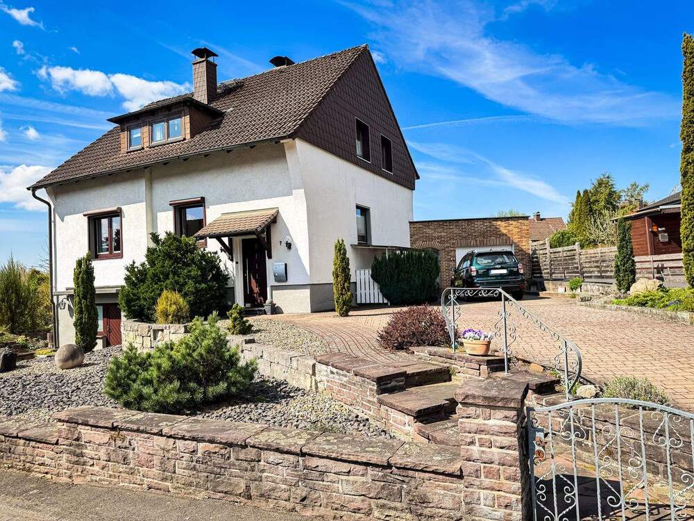 Thumbnail-Einfamilienhaus auf Traumgrundstück mit Weitblick über Kaufungen
