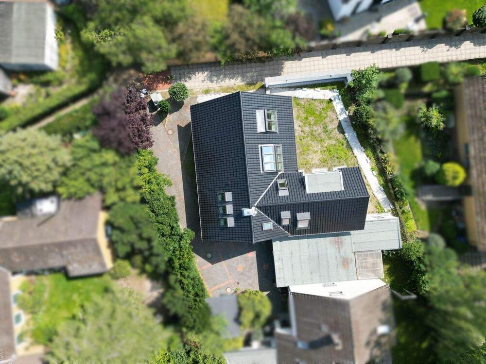 Drohnenaufnahme oben