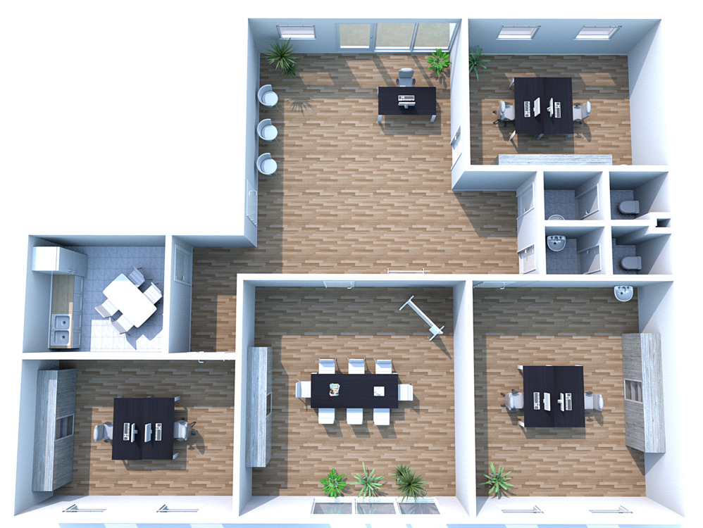 Thumbnail-großzügige Büro-Praxisräume mit Fahrstuhl, Balkon und TG-Stellplätzen
