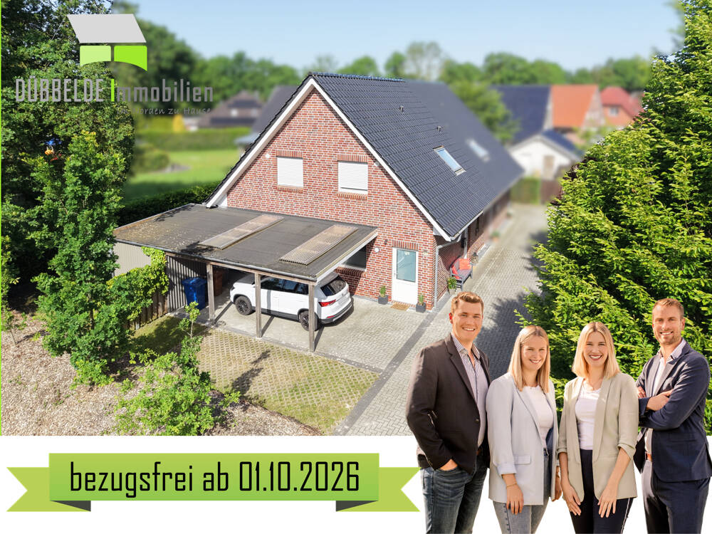 Thumbnail-Gepflegte und moderne Doppelhaushälfte in Augustfehn | 4 ZKB | inkl. Einbauküche