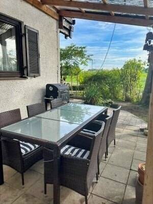 Überdachte Terrasse
