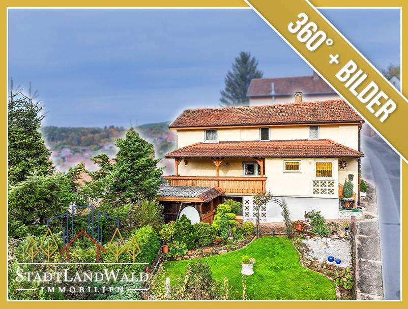 Thumbnail-Viel Platz mit Aussicht - Einfamilienhaus mit Garten, Balkonen & Garagen in Bundenthal