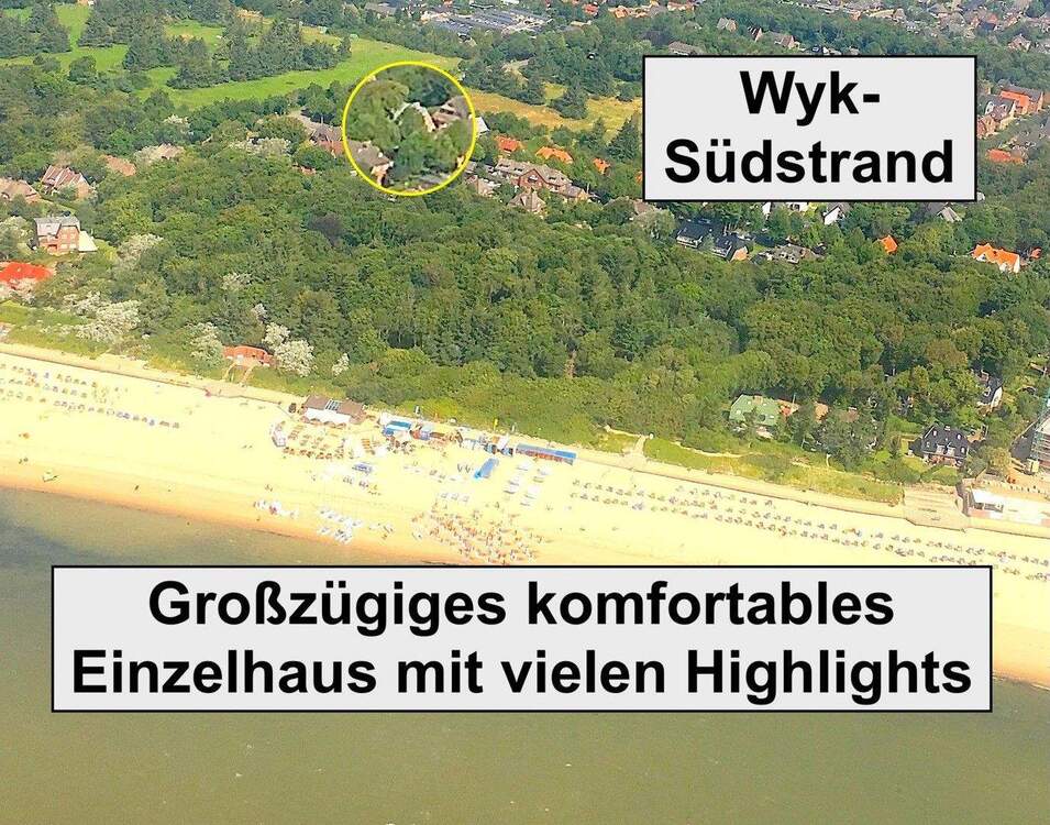 Thumbnail-Seltene Gelegenheit: Wyk-Südstrand - exklusives Einzelhaus. Provisionsfrei!