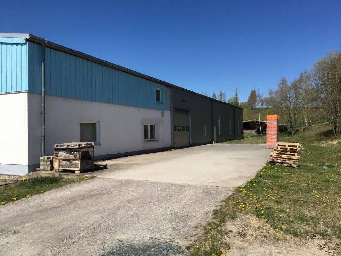 Thumbnail-Gewerbehalle (Produktionshalle) inkl. Lager-, Büro- & Wohnflächen