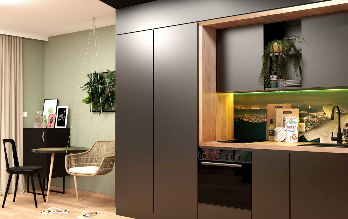 Thumbnail-Moderner Lifestyle - Hochwertig und komplett möbliertes Apartment