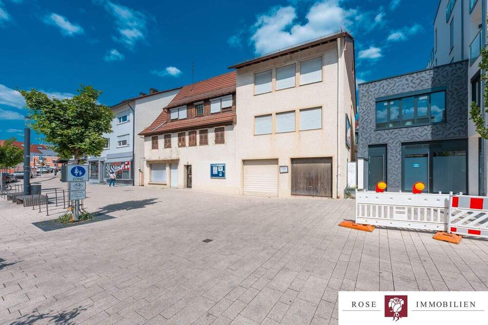 Thumbnail-Wohn- und Geschäftshaus im Zentrum von Winnenden mit viel Potenzial!