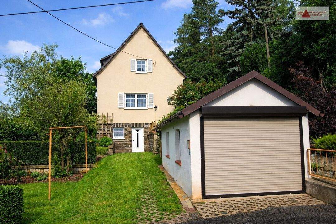 Thumbnail-Reinsdorf bei Zwickau: Gepflegtes Einfamilienhaus mit Keller, Garage, Garten & Waldnähe - 3 Zimmer