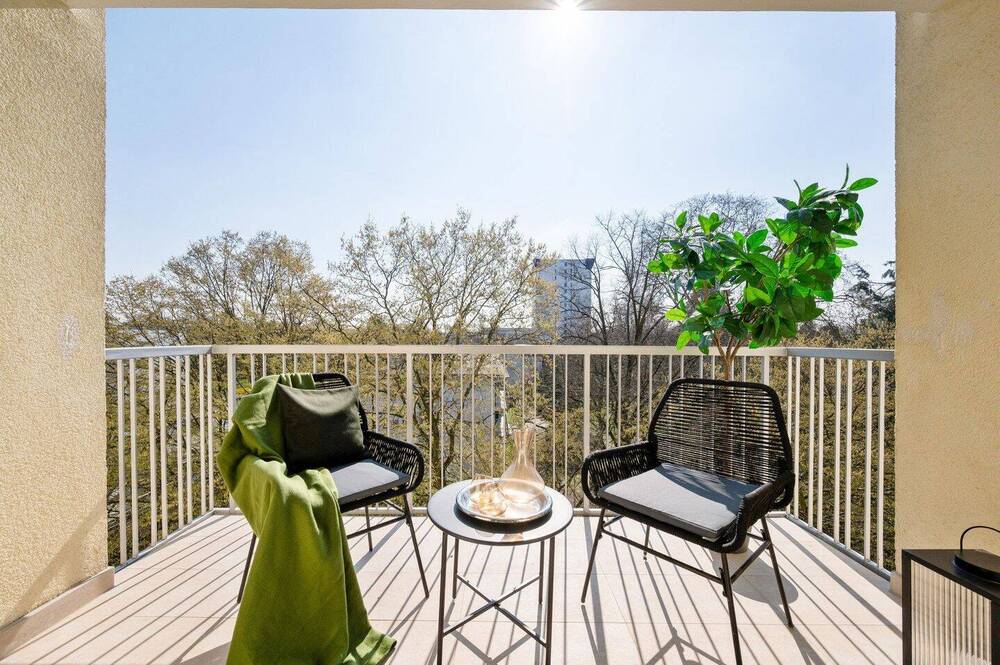 Thumbnail-Provisionsfrei - Sehr Helle 3-Zimmer-Wohnung mit Balkon in Frankfurt Niederrad
