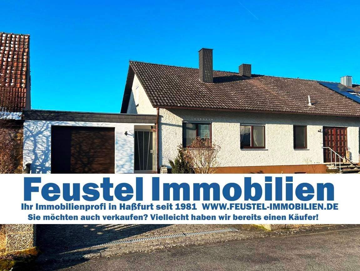 Thumbnail-Stadtlauringen OT - SOFORT VERFÜGBAR - Gemütliche Doppelhaushälfte mit schönem Grundstück - für Ihre Familie!