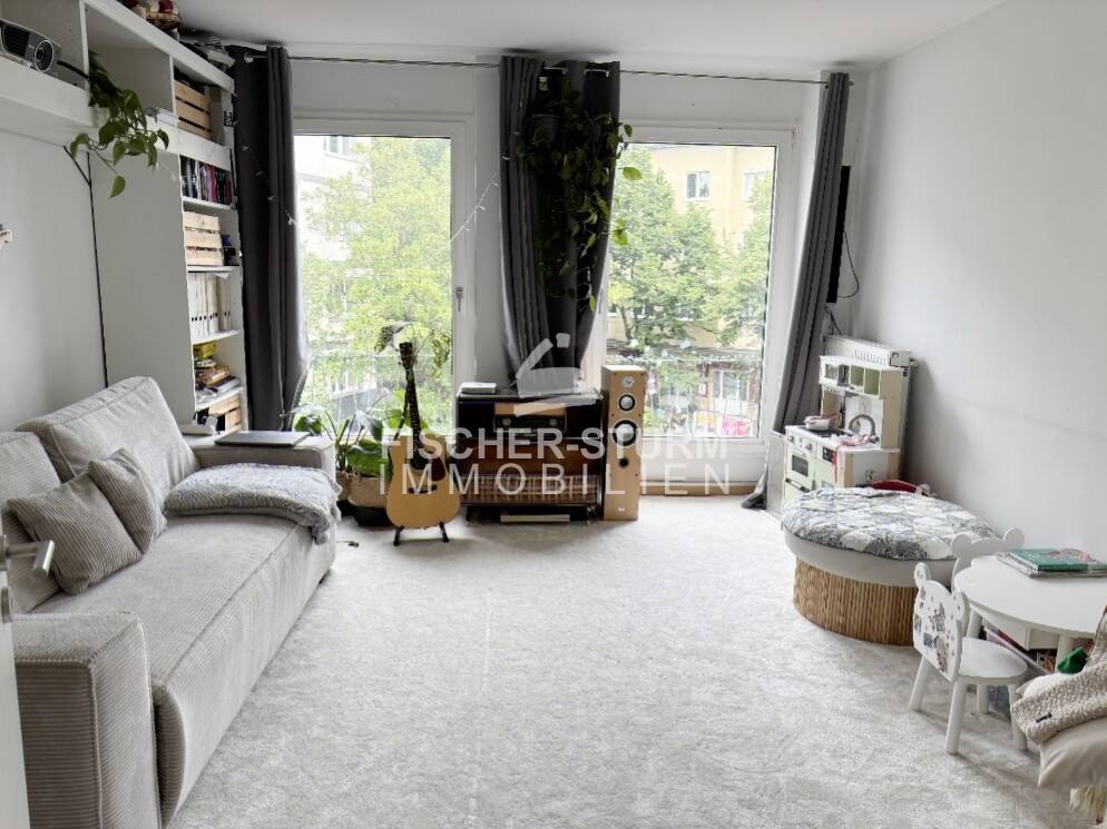 Thumbnail-Düsseldorf-Friedrichstadt: Zentral gelegene 2-Zimmer-Wohnung mit Balkon!