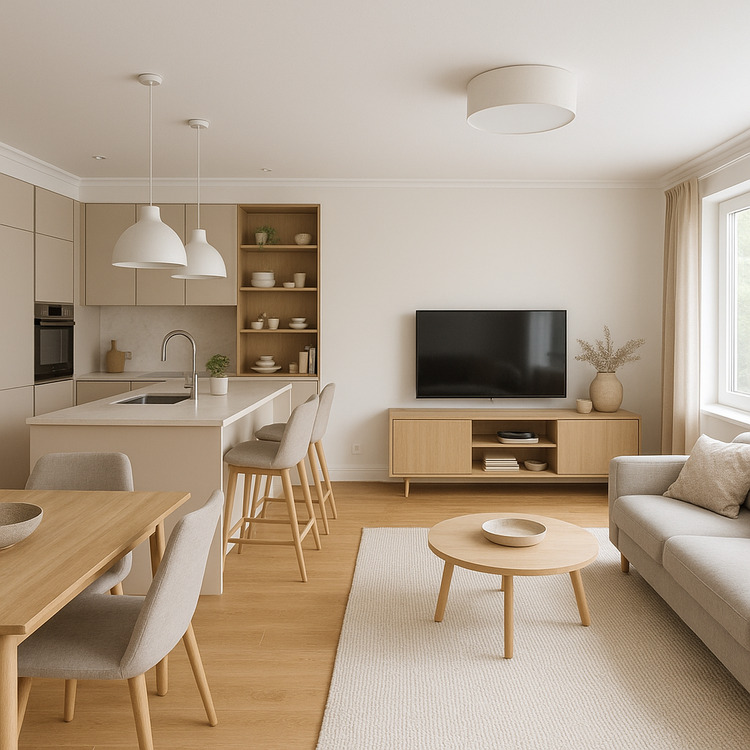 Thumbnail-Stadtnahe Neubau-Eigentumswohnung mit Terrasse und Stellplatz