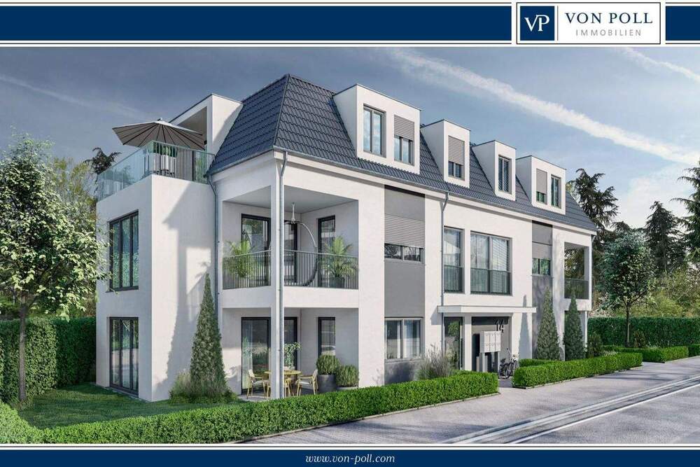 Thumbnail-Schicke Neubau Erdgeschosswohnung | KfW 40 + QNG | ca. 98 m² | 3ZKB | Terrasse | Carport