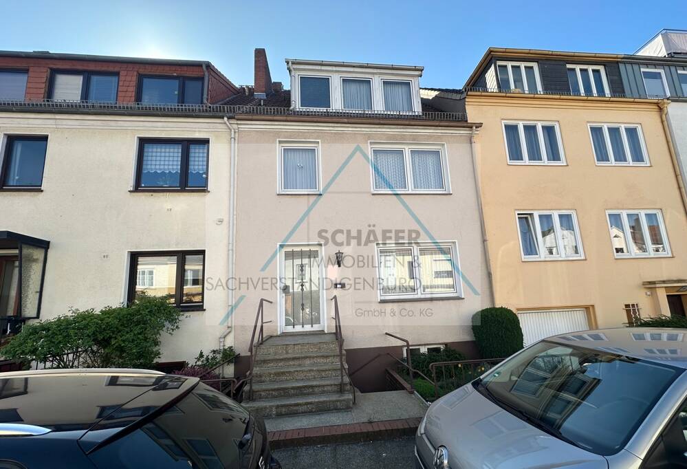 Thumbnail-Reihenhaus mit zwei Wohneinheiten in Schwachhausen zu verkaufen