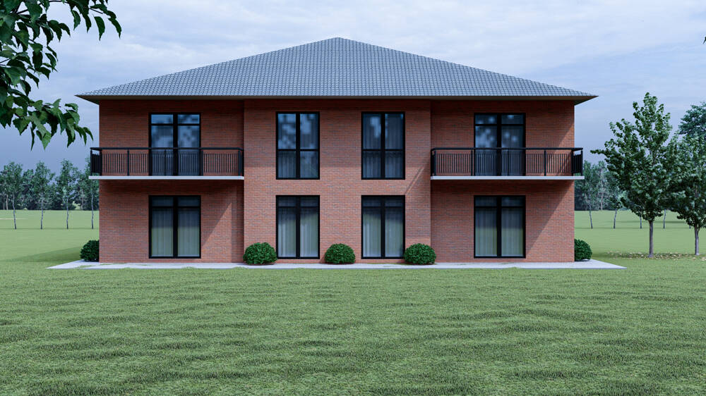 Thumbnail-NEUBAUVORHABEN IN SYKE Obergeschosswohnung im 4-Parteienhaus