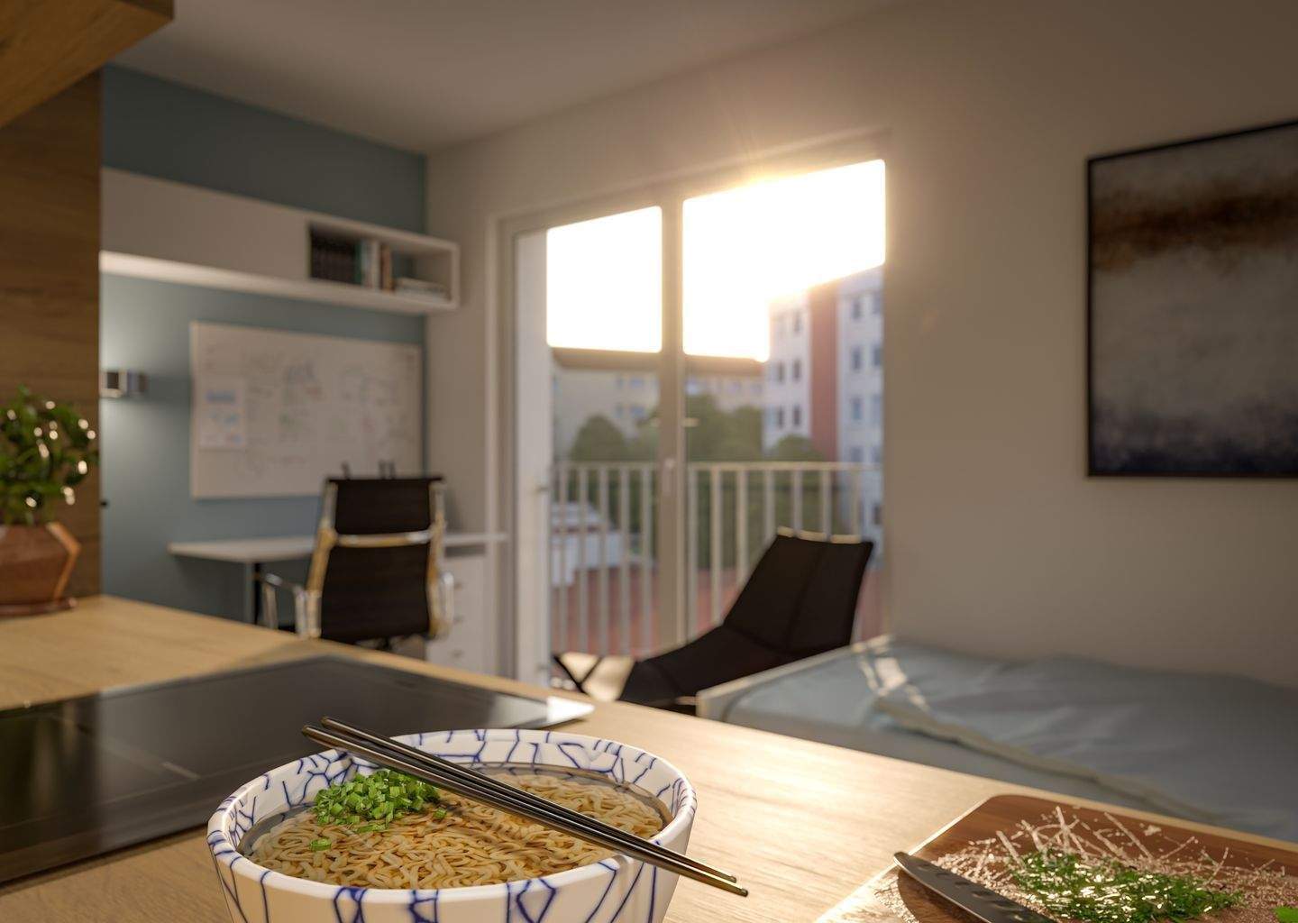 Thumbnail-Investieren wo Nachfrage wohnt | Studentenwohnungen am Wöhrder See