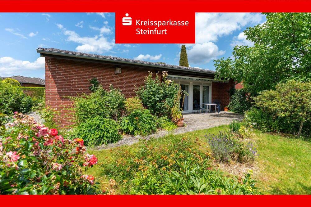 Thumbnail-Energetisch effizienter Bungalow in Altenberge - Wohnen mit Erbbaurecht