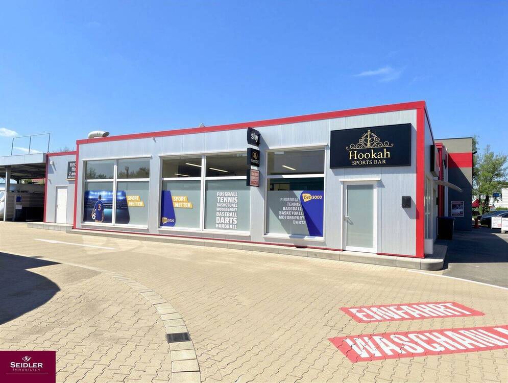 Thumbnail-SB-Waschcenter, Wettbüro, Werbebeschilderung. Optional - Waschstraße in 2024 erneuert