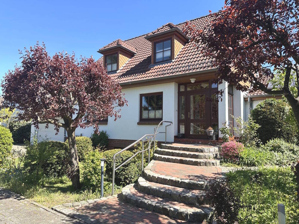 Thumbnail-PURNHAGEN-IMMOBILIEN - Blumenthal-Bockhorn, freist 1-Fam.-Haus mit gr. Grundstück in ruhiger Lage