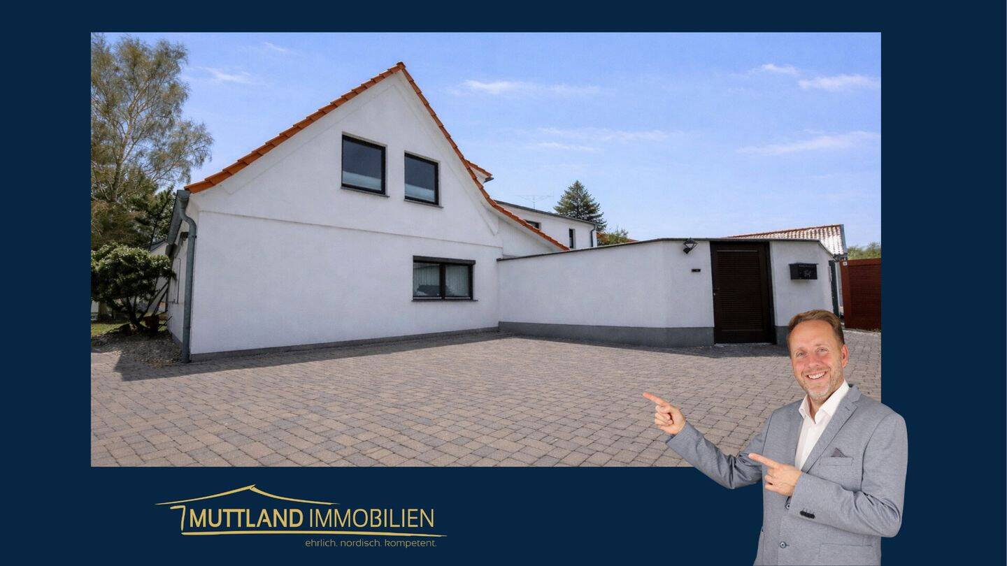 Thumbnail-Charmante Doppelhaushälfte mit Kamin & viel Platz für die Familie