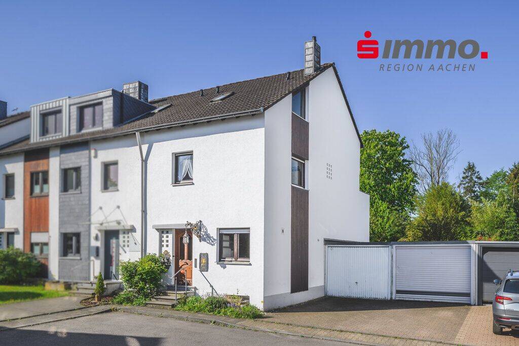 Thumbnail-Einseitig angebautes Einfamilienhaus mit Garage in Aachen-Beverau