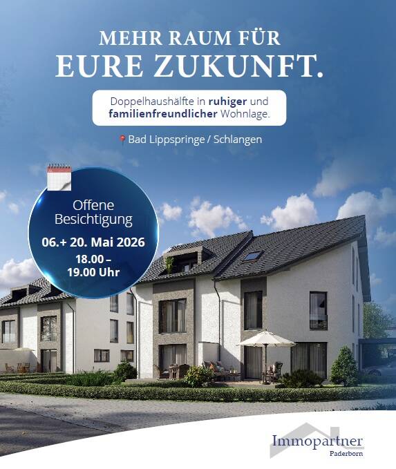 Thumbnail-160 m² große Doppelhaushälfte Zum Kurwald 2 in Bad Lippspringe Schlangen