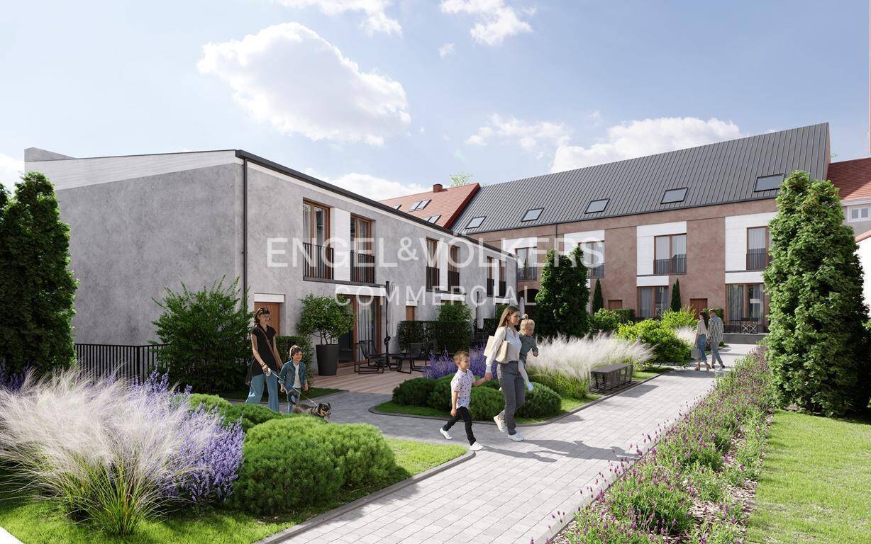 Thumbnail-Grundstück mit Baugenehmigung für vier Baukörper