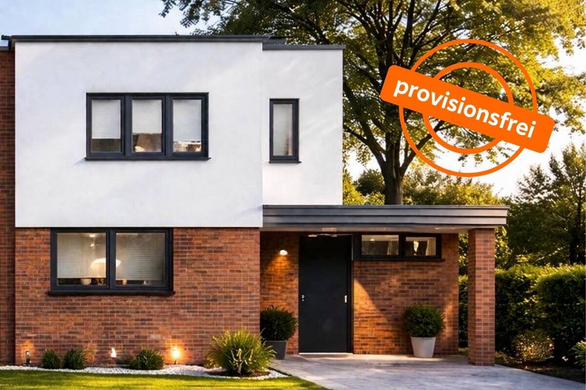 Thumbnail-Wo Familienglück zuhause ist! Stilvolles Neubau-Doppelhaus als Effizienzhaus 40 in Dinklage