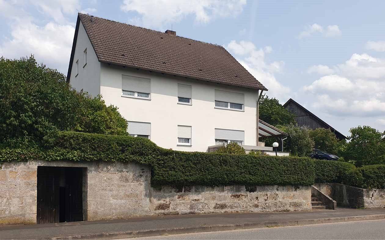 Ansicht von der Straße