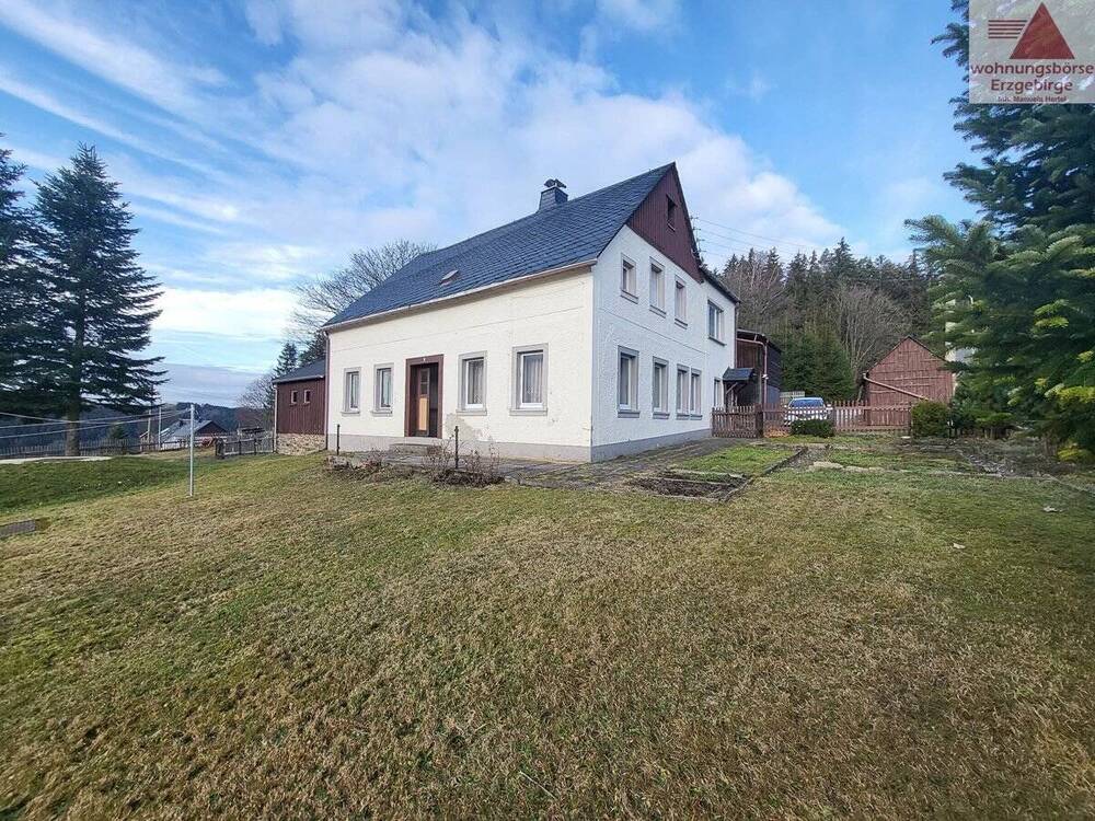 Thumbnail-Ihr neues Zuhause mit Panoramablick - Einfamilienhaus mit Scheune in Rittersgrün und viel Potenzial