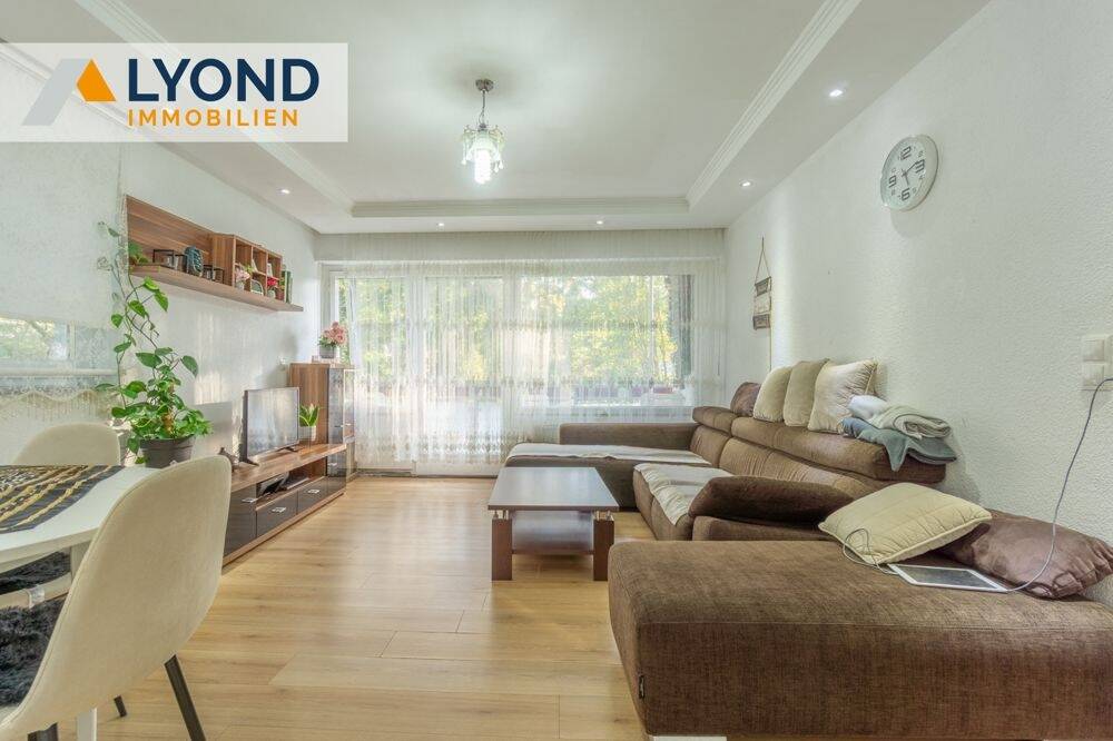 Thumbnail-Stilvolle 3-Zimmer-Wohnung mit Balkon - gepflegt, hell & startklar zum Einziehen