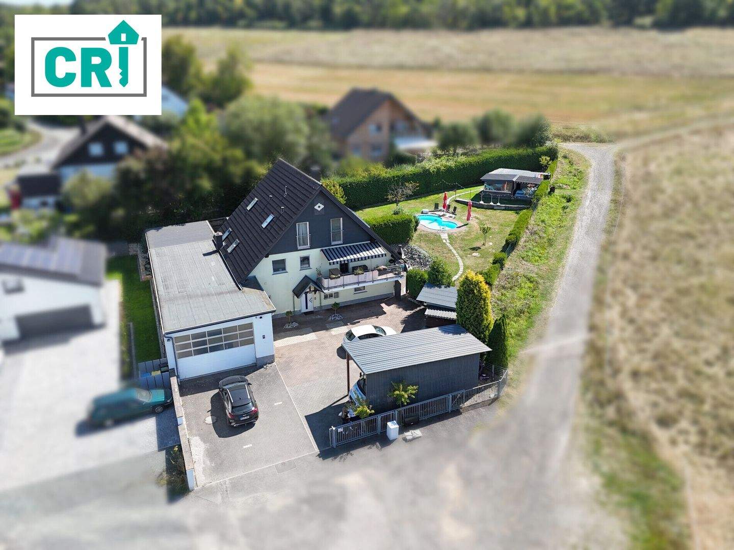 Thumbnail-Ihr Rückzugsort am Feldrand-Mehrfamilienhaus mit Garten, Pool und Sauna in Lohra-Kirchvers