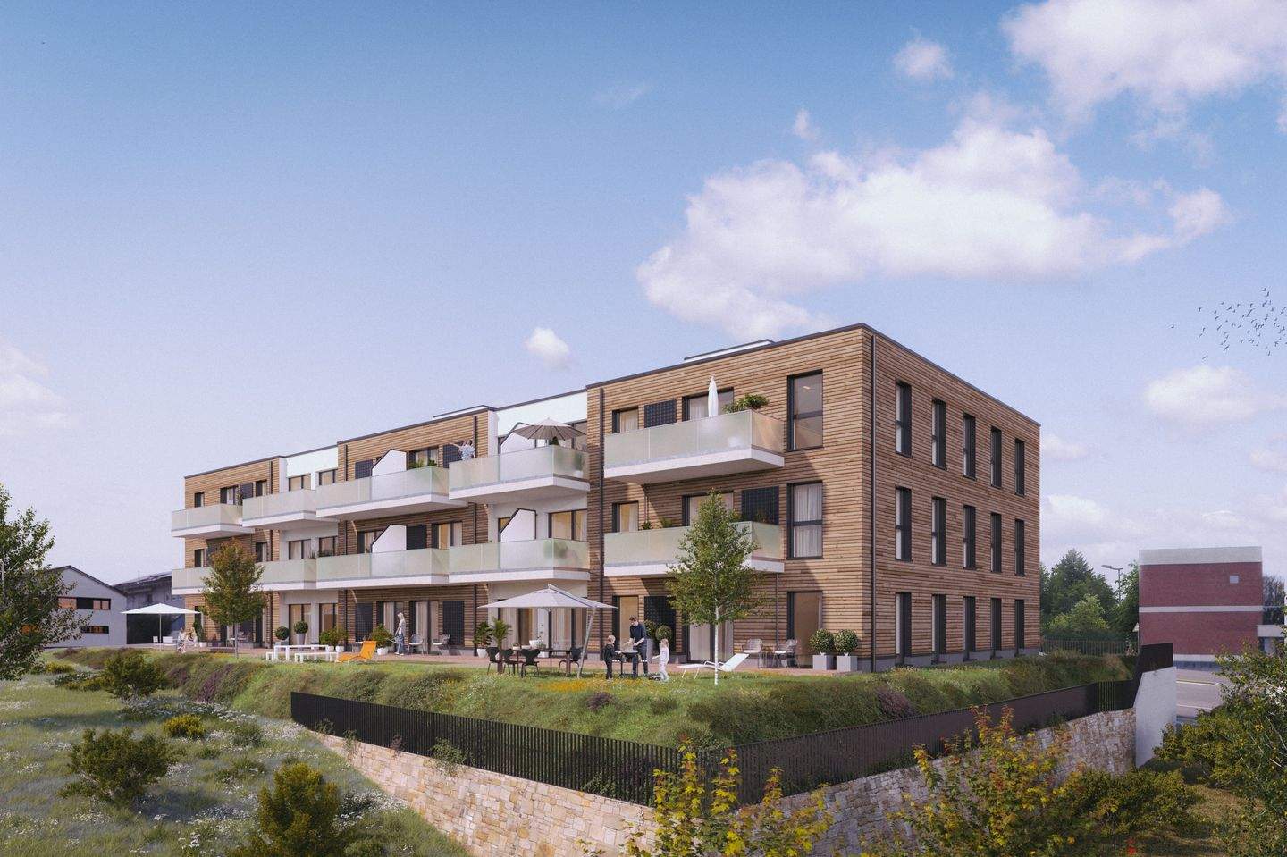 Thumbnail-Nachhaltige Architektur! LUMA 9 - Wohnung 9 - 1. OG (PV-Fassadenmodul)