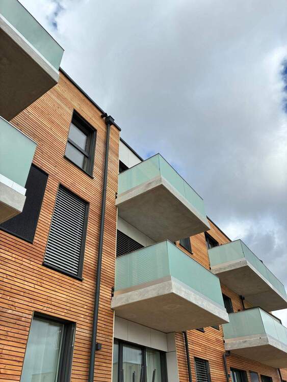 Thumbnail-3-Zimmer-Wohnung mit Balkon & PV-Fassade