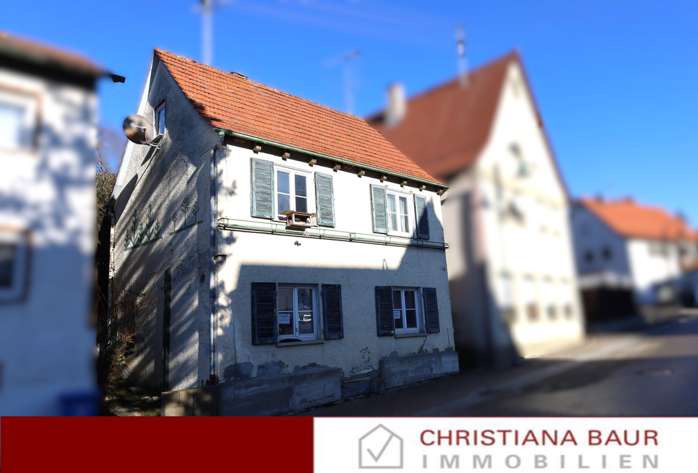 Thumbnail-KREATIVER RENOVIERER GESUCHT: Kleines Haus in Heselwangen