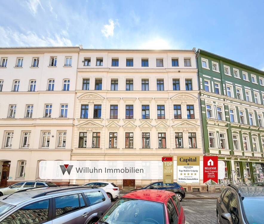 Thumbnail-Sanierte 3-Zimmer-Altbauwohnung mit Balkon, Fußbodenheizung & Photovoltaik - ruhige Lage