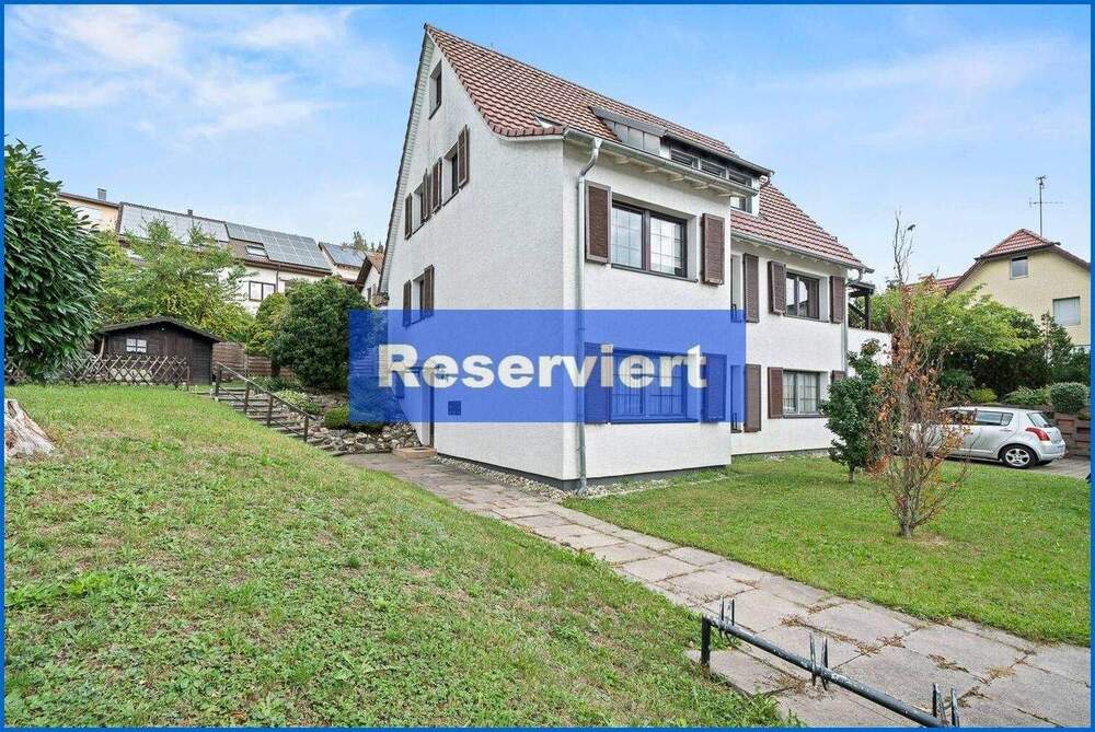 Thumbnail-Modernes Zweifamilienhaus plus Gewerbeeinheit insgesamt ca. 243m² und großzügigen Freiflächen.