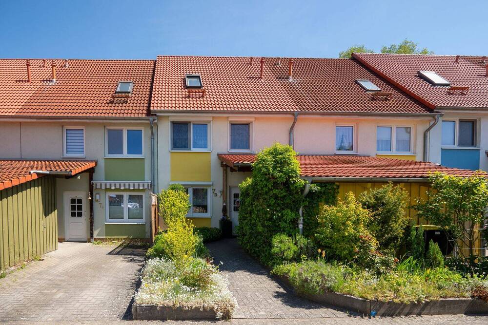Blick aufs Haus