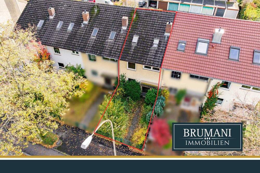 Thumbnail-BRUMANI | Attraktives Reihenmittelhaus auf 3 Etagen mit Garten und Garage in Freiburg-Haslach