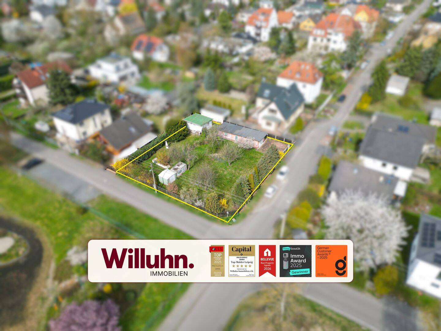 Thumbnail-Bauträgerfreies Grundstück | Garage | in 5 Minuten mit ÖPNV in der Innenstadt | Teilung möglich