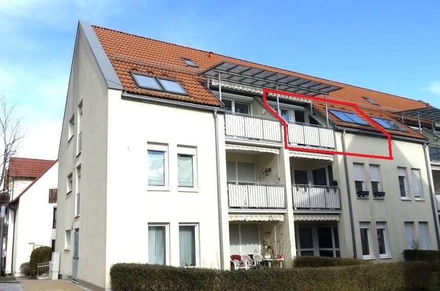 Thumbnail-2-Zimmerwohnung mit Aufzug, Balkon und TG-Stellplatz 