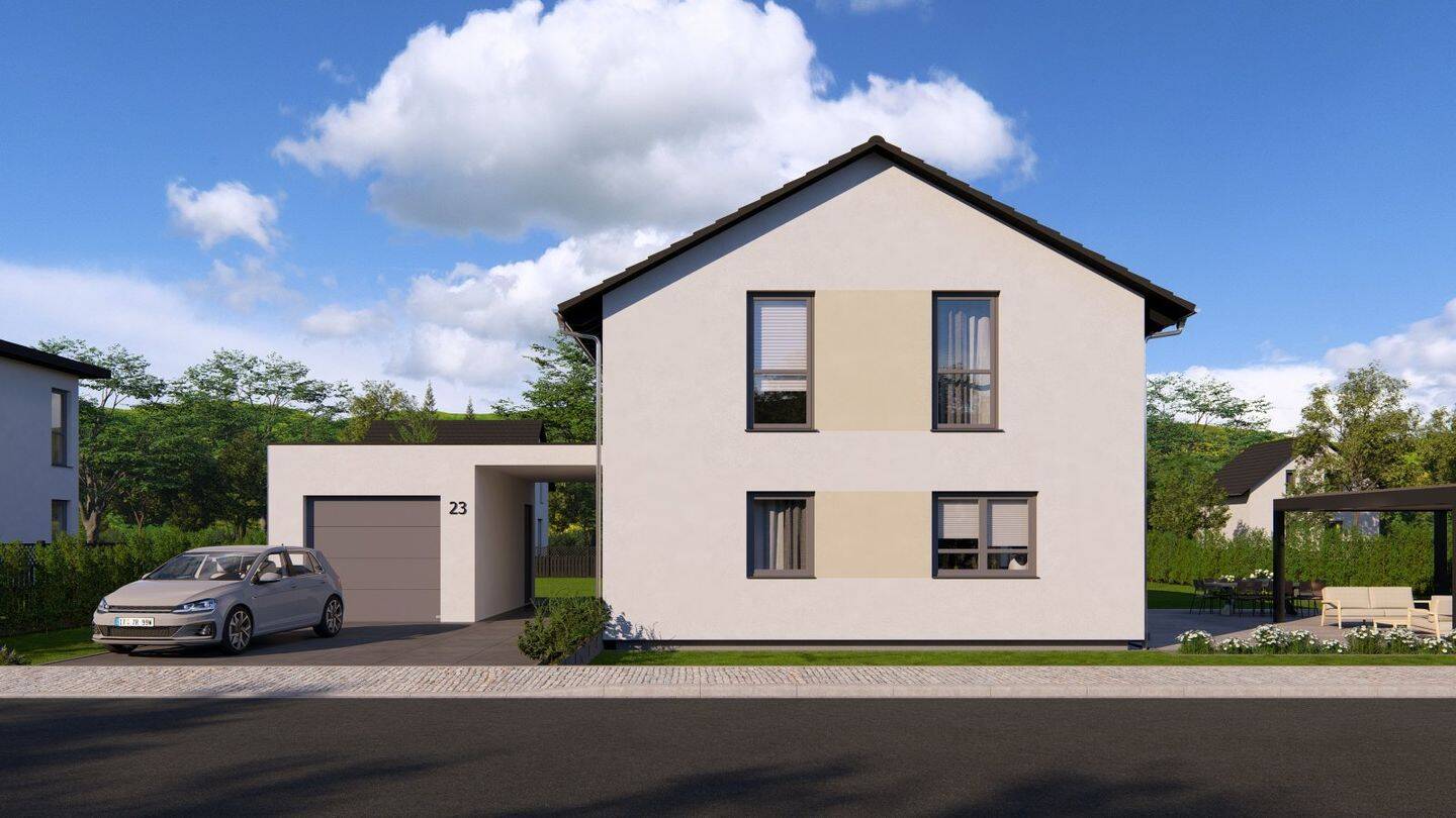 Thumbnail-Ihr individuell geplantes Einfamilienhaus Casa Mia 2 - Flexibilität trifft Niedrigenergie-Standard