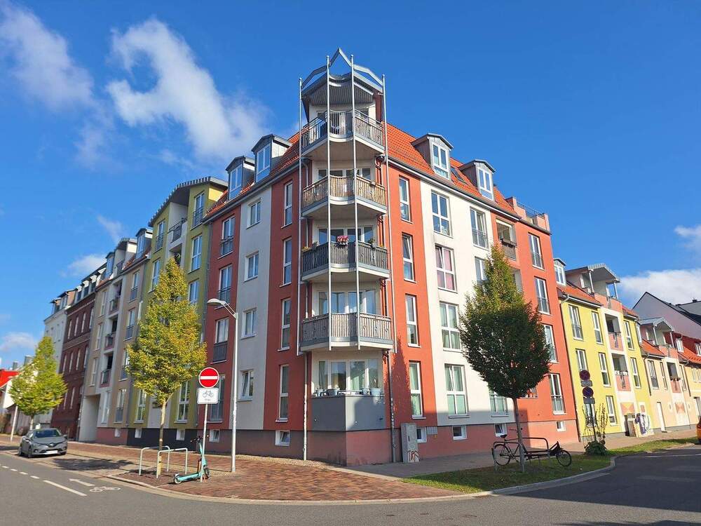 Thumbnail-freiwerdend - 4-Zimmer-Eigentumswohnung mit Balkon und Stellplatz in Fleischervorstadt