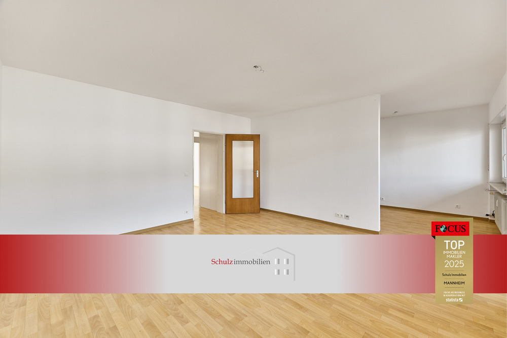 Thumbnail-Schicke, leerstehende 3-Zimmer-Wohnung mit Balkon in Schwetzingen