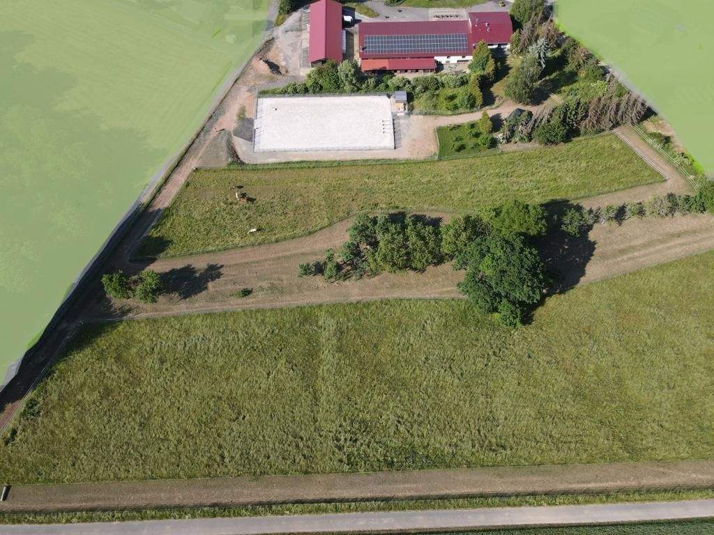 Thumbnail-Wohnhaus (3 WE) mit OffenBoxen-StallPaddock Trail, Reitplatz, Werkstatthalle, Photovoltaik - SOFORT bezugsfertig