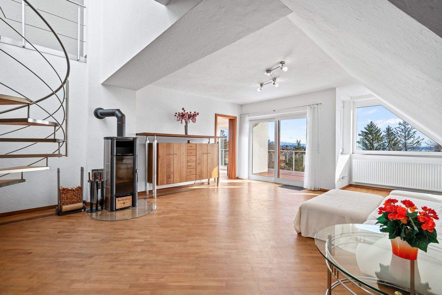 Thumbnail-Helle sanierte Maisonette-Wohnung mit Weitblick