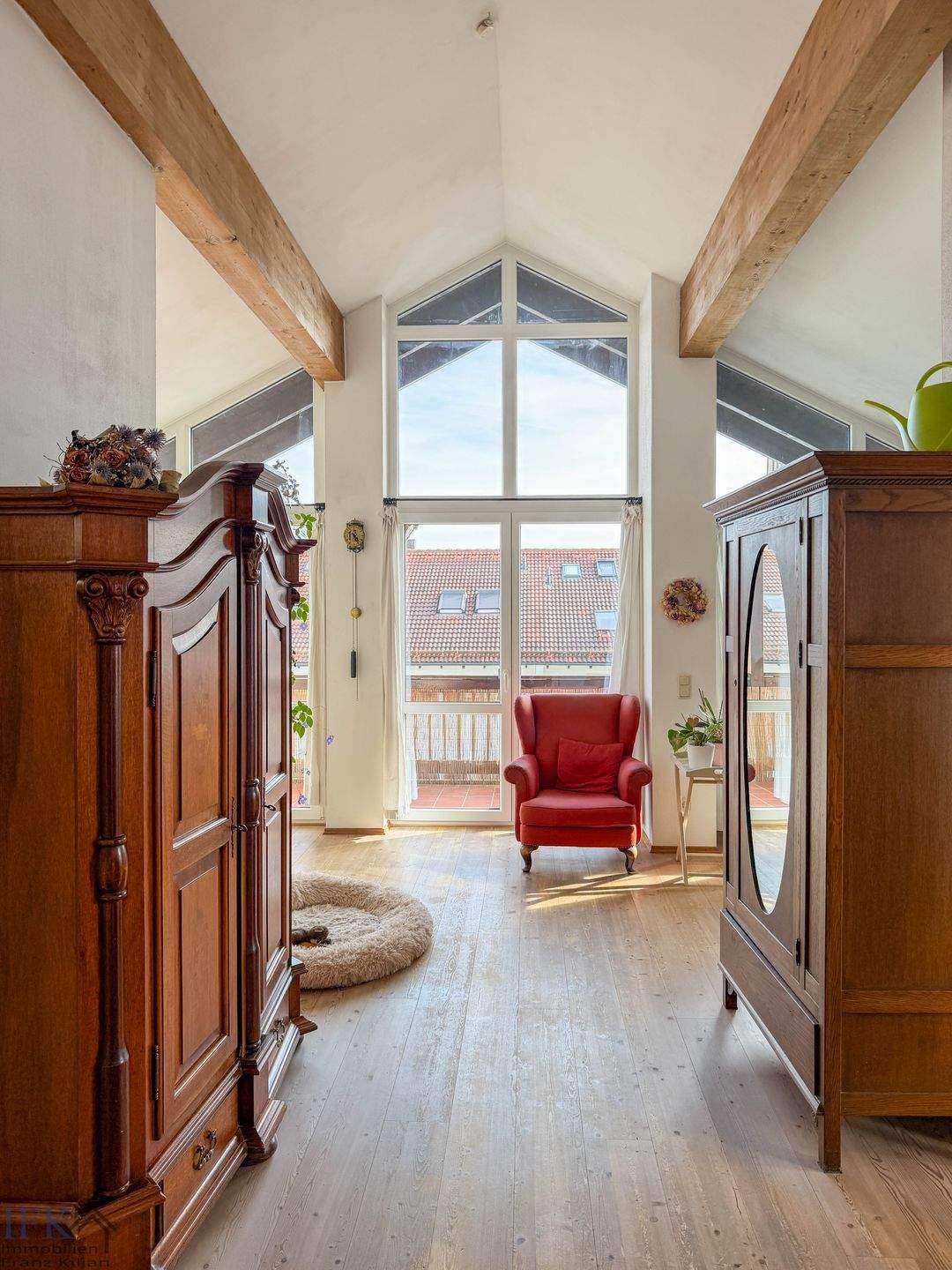 Thumbnail-Gemütliche 4-Zimmer-Dachgeschoßwohnung in Peißenberg Wörth